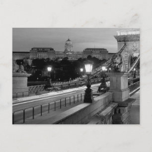 B&W Budapest Postcard