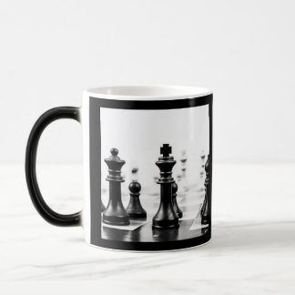 B&W Chess Magic Mug