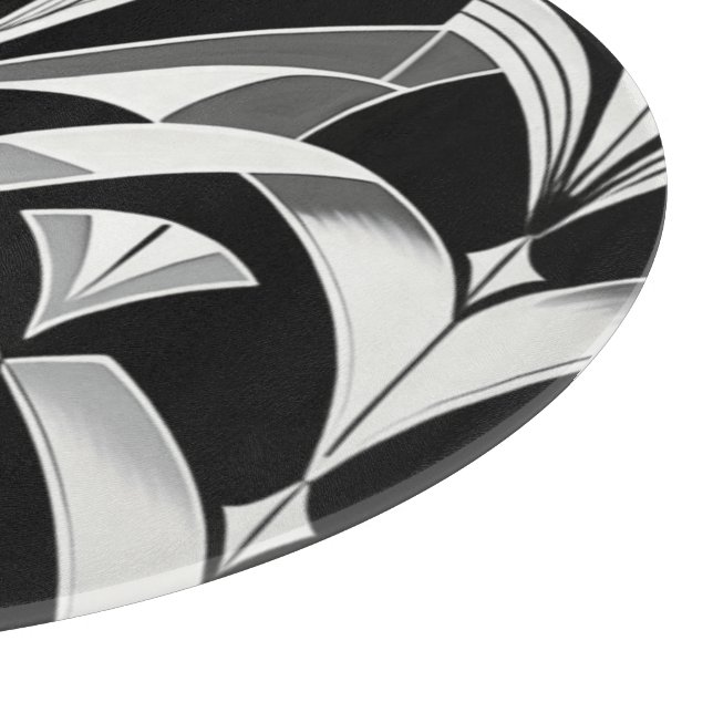 B&W CUTTING BOARD (Corner)