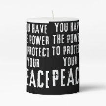 B&W DISIGER bougie de pilier