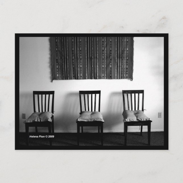 B&W Fifth Dimension Postcard (Front)