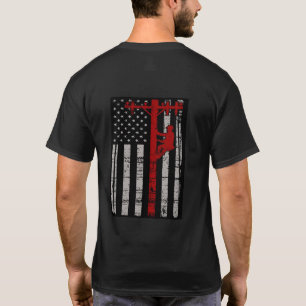 B&W Lineman Tshirt