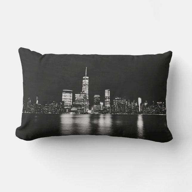 B&W New York Lumbar Pillow (Front)