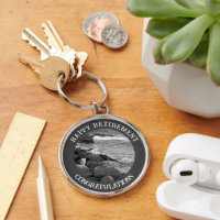 B W Photography of Wavy Ocean Retirement Gift