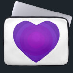 B&W Purple Hearts Beating Laptop Sleeve<br><div class="desc">💜 Like my own heart : Purple hearts beating between 7 Amazing Global Artists from South Korea (forming a very famous K-pop Band) and their army of Fans all around a Purple World 💜 Here is BLACK and/or WHITE collection : the two colours of everyone's state of mind : light...</div>