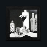 B&W Retro Bar & Martini Gift Box<br><div class="desc">B&W Retro Bar & Martini</div>