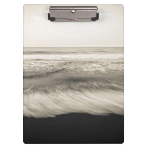 B&W seascape, Hawaii Clipboard