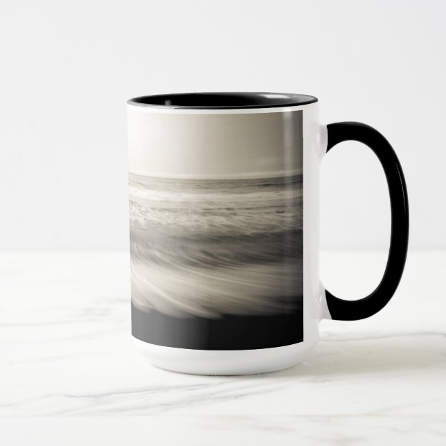 B&W seascape, Hawaii Mug (Right)