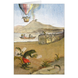 BA3G10461FAC03Z-Italian Frog News Scene 3 Art Card