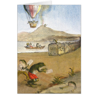 BA3G10461FAC03Z-Italian Frog News Scene 3 Art Card