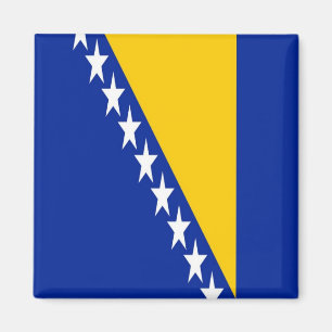 BA - Bosnia and Herzegovina - Flag Magnet