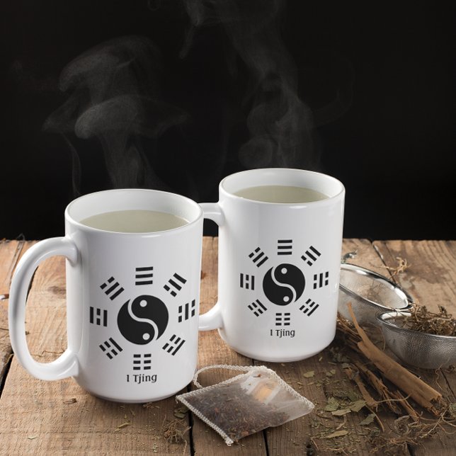 Ba Gua, eight trigrams, yin yang customizable  Mug (Creator Uploaded)