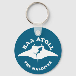 Baa Atoll Scuba Diving Keychain
