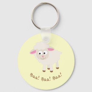 Baa! Baa! Baa! Cute Little Lamb Keychain
