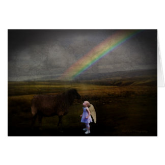 'Baa Baa Black Sheep' blank Card