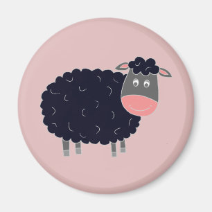 Baa Baa Black Sheep Magnet