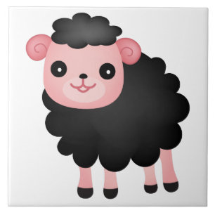 Baa Baa Black Sheep Tile