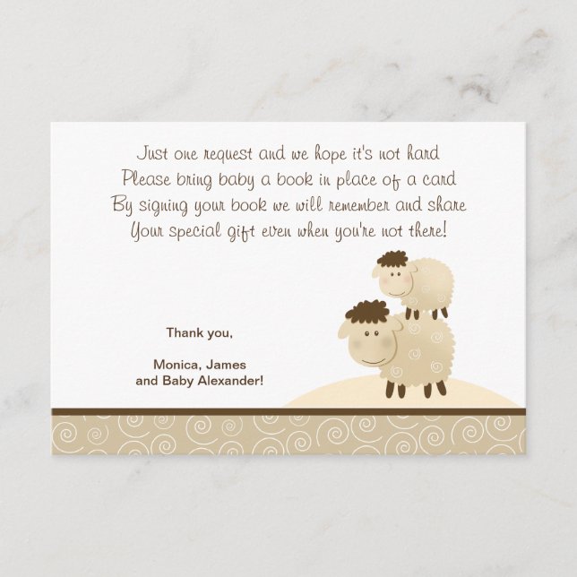 Baa Baa Sheep (couleur neutre) Cartes de boîtier R (Devant)