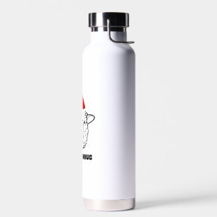 Baa-Humbug Christmas-Sheep Funny Cute Farmer Anima Water Bottle