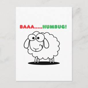 Baa....Humbug! Postcard