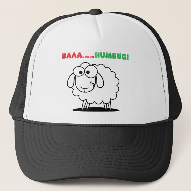Baa....Humbug! Trucker Hat (Front)