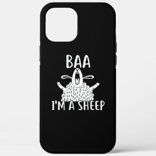 Baa I'm A Sheep Sheep Owner Present iPhone 12 Pro Max Case