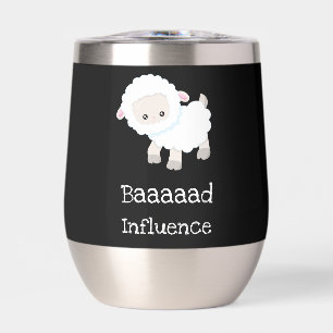 Baaaad Influence Personalized Cute Lamb Sheep