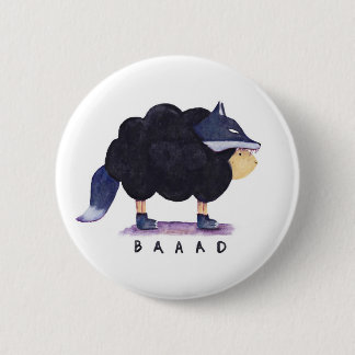 'Baaad Baaad Black Sheep' Button