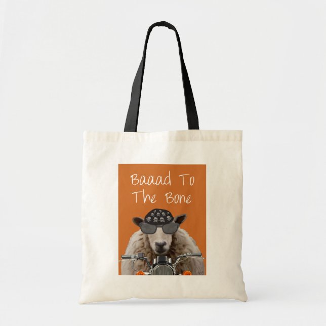 Baaad To the Bone 2 Tote Bag (Front)