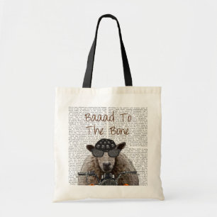Baaad To the Bone Tote Bag