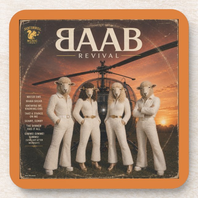 BAAB Album: a Parody Coaster (Front)