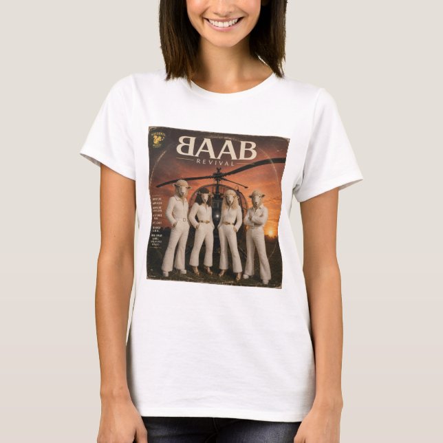BAAB Album: a Parody T-Shirt (Front)