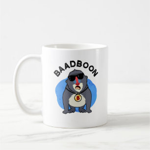 Baadboon Funny Bad Baboon Pun  Coffee Mug