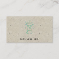 Baal (letterpress style, two colours)