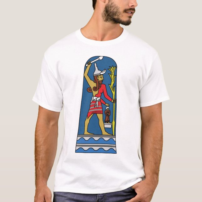 Ba'al or Baal - Sumerian's King of Gods T-Shirt (Front)