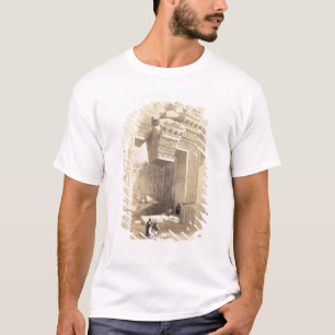 Baalbec, May 7th 1839, plate 81 from Volume II of T-Shirt