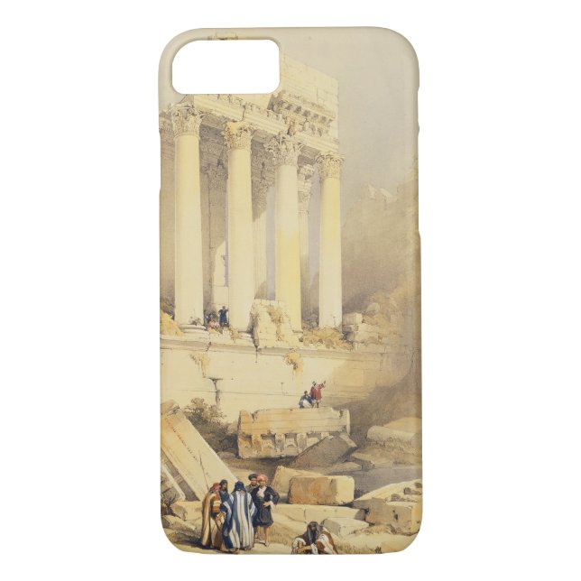 Baalbec, plate 79 from Volume II of 'The Holy Land Case-Mate iPhone Case (Back)