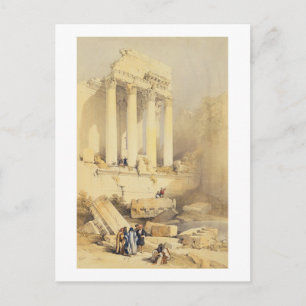Baalbec, plate 79 from Volume II of 'The Holy Land Postcard