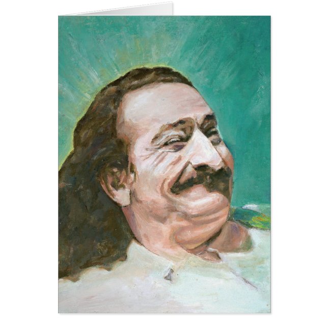 BABA DE MEHER, JOYEUX--CARTE (message vide) (Devant)