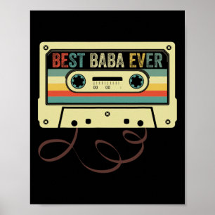 Baba Ever Grandpa Father's Day Fanny Dad  Poster
