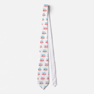Baba Loves Me T-shirts and Gifts Tie