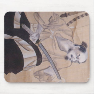 Baba Nobufusa-Samurai Mouse Pad