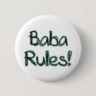 Baba Rules! 2 Inch Round Button