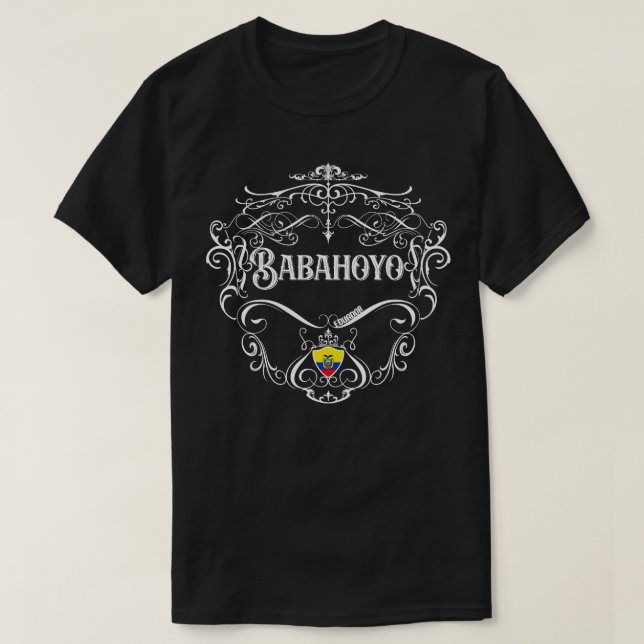 Babahoyo Vintage design 1 T-Shirt (Design Front)