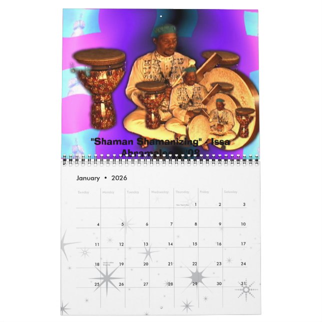 Baba's Dream Drum 2009 Calendar (Jan 2026)