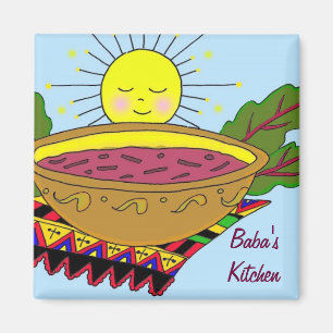 Baba's Kitchen Magnet