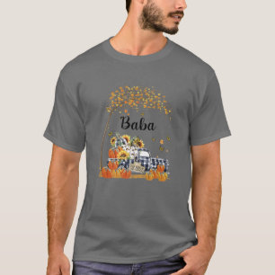 Baba's Little Pumpkins Halloween Fall T-Shirt