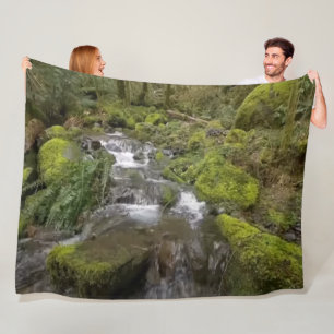 BABBLING BROOK FLEECE BLANKET