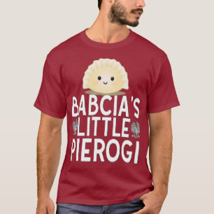 Babcia Little Pierogi  Kids Polish Pride Poland T-Shirt