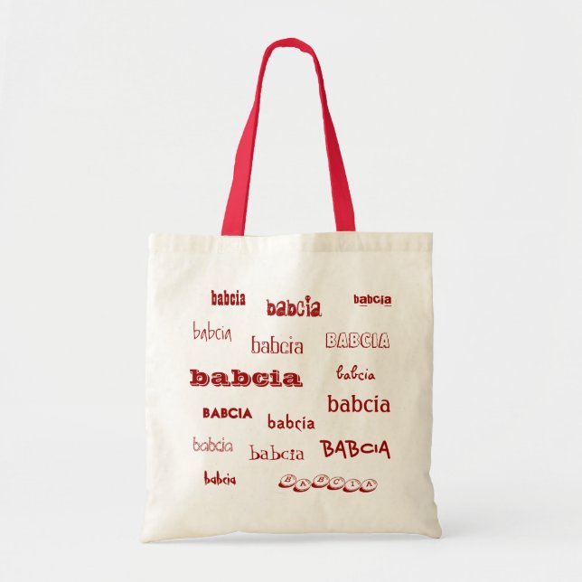 babcia tote bag (Front)